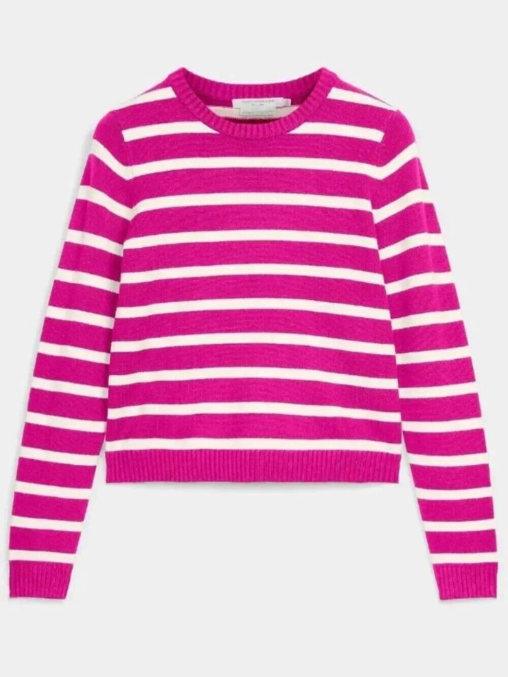NWT Soft two-tone stripe sweater